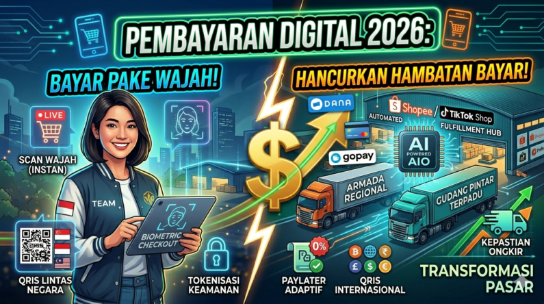Proses checkout yang rumit sering kali menjadi alasan utama konsumen membatalkan niat belanja mereka. Namun, di tahun 2026, hambatan tersebut telah runtuh. Kecepatan dan keamanan dalam menyelesaikan transaksi kini berada di titik tertinggi berkat lompatan teknologi finansial (fintech).